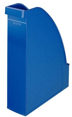Leitz Plus Magazine File A4 Blue - Outer Carton Of 6