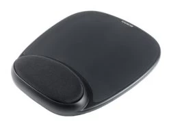 Kensington Mouse Mat Pad With Wrist Rest Gel Black