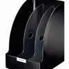 Leitz Plus Jumbo Book And Magazine Rack Black - Outer Carton Of 3 -Office Supply Store 218365