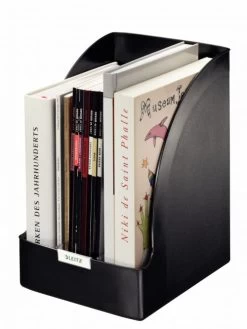 Leitz Plus Jumbo Book And Magazine Rack Black - Outer Carton Of 3 -Office Supply Store 218365 03