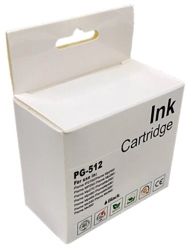 Remanufactured Canon PG-512XL Hi Cap Black Inkjet 3 Remanufactured Canon PG-512XL Hi Cap Black Inkjet
