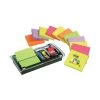 Post-it Designer Combi Note Dispenser With Z-Notes And Index Tabs Black DS100-VP -Office Supply Store 3m01074