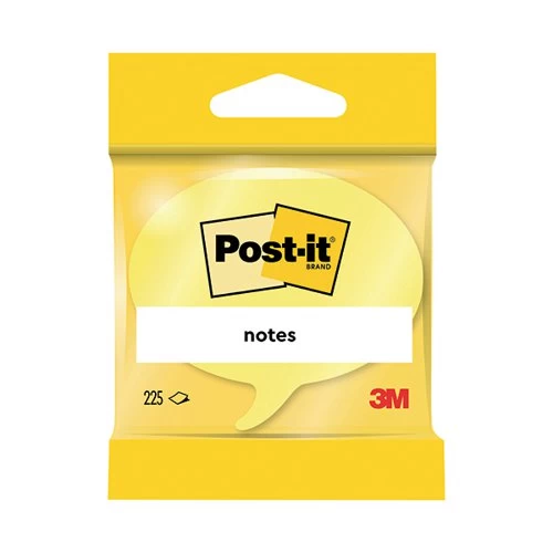 Post-it Notes Speech Bubble 70x70mm Rainbow (Pack Of 12) 3M37917 3 Post-it Notes Speech Bubble 70x70mm Rainbow (Pack Of 12) 3M37917