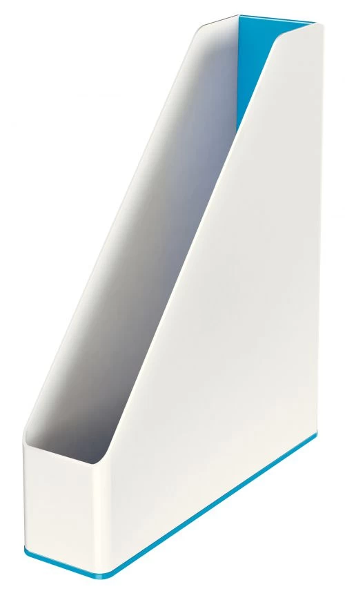 Leitz WOW Magazine File Dual Colour White/Blue 53621036 4 Leitz WOW Magazine File Dual Colour White/Blue 53621036 - Image 2