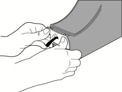 Leitz Magazine File, Extra Wide High Capacity (92 Mm). Includes Label Holder. A4. Blue. - Outer Carton Of 8 -Office Supply Store 585084 iu 03