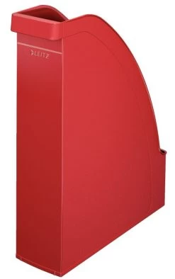Leitz Plus Magazine File A4 Red - Outer Carton Of 6