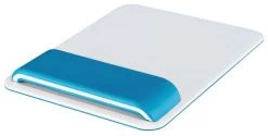 Leitz Ergo WOW Mouse Pad With Adjustable Wrist Rest. Blue.