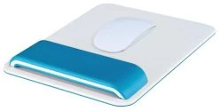 Leitz Ergo WOW Mouse Pad With Adjustable Wrist Rest. Blue. -Office Supply Store 585407 02