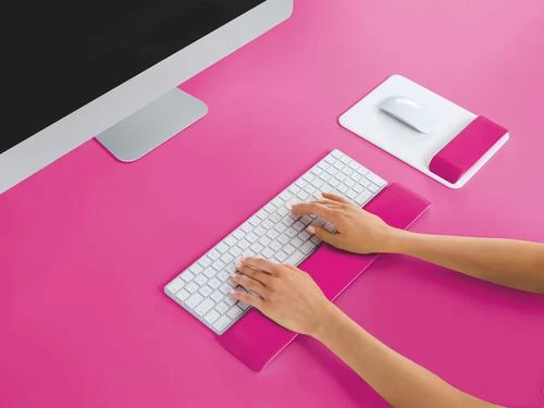 Leitz Ergo WOW Adjustable Keyboard Wrist Rest. Pink. 6 Leitz Ergo WOW Adjustable Keyboard Wrist Rest. Pink. - Image 4