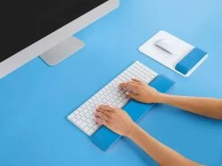 Leitz Ergo WOW Adjustable Keyboard Wrist Rest. Blue. -Office Supply Store 585412 03