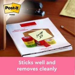 Post-it Notes 76x127mm Canary Yellow (Pack Of 12) 655Y -Office Supply Store 7100290165 3