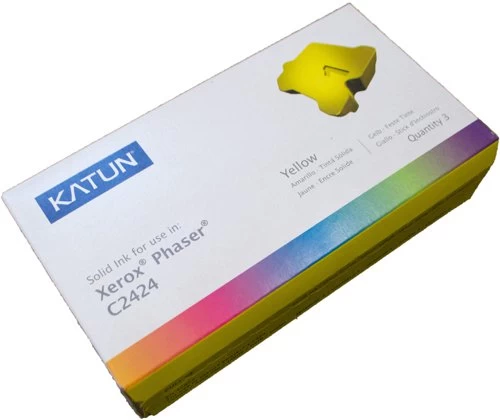 Compatible Xerox C2424 3x Yellow 108R00662 Solid Inks 3 Compatible Xerox C2424 3x Yellow 108R00662 Solid Inks