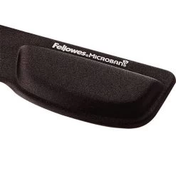 Fellowes 9182801 Fabrik Keyboard Palm Support -Office Supply Store 9182801 healthvfabrik keyboard black detail