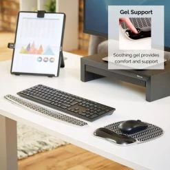 Fellowes Photo Gel Keyboard Wristrest Chevron Design 9653601 -Office Supply Store 96536 photogel keyboard chevron gelsupport