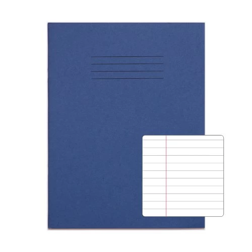 RHINO 9 X 7 Exercise Book 80 Page, Dark Blue, F8M (Pack Of 100)