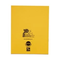 RHINO 9 X 7 Exercise Book 80 Page, Yellow, F8M (Pack Of 100) -Office Supply Store 9x7 exercise book yellow product 2 lr