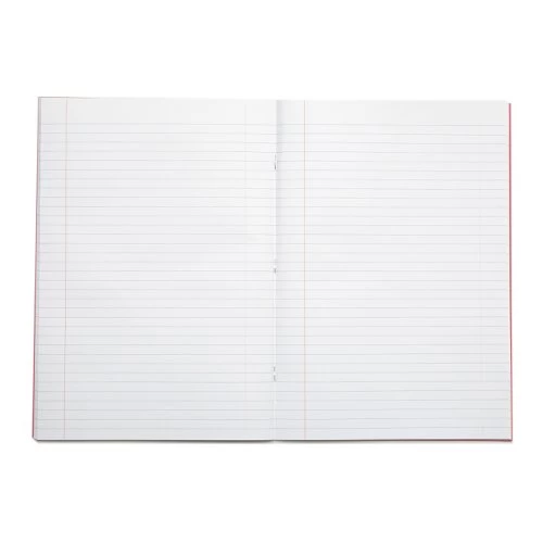 RHINO A4 Exercise Book 80 Page, Red, F8M (Pack Of 50) - Image 2