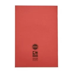 RHINO A4 Exercise Book 64 Pages / 32 Leaf Red Plain (Pack Of 50) -Office Supply Store a4 exercise book red plain product 5 lr