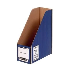 Bankers Box Premium Magazine File Blue (Pack Of 5) 722907