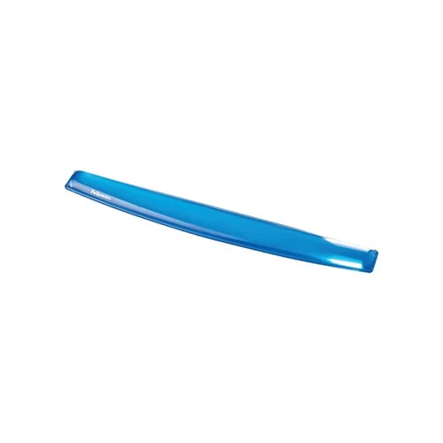 Fellowes Crystals Gel Wristrest Blue 9113701 3 Fellowes Crystals Gel Wristrest Blue 9113701