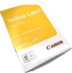 Canon® Canon Yellow Label Standard PEFC A4 White Paper Pack Of 5 Reams Of 500 80GSM -Office Supply Store canpapyla4 2