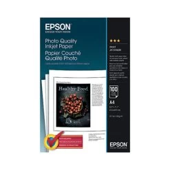 Epson® Epson White Photo Inkjet A4 Paper 102gsm (Pack Of 100) C13S041061