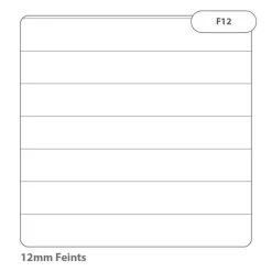 RHINO 8 X 6.5 Exercise Book 48 Page, Red, F12 (Pack Of 100) -Office Supply Store f12 12mm feints