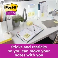 Post-it Z-Notes Canary Yellow 76x76mm 90 Sheet (Pack Of 12) 7000048167 -Office Supply Store fus 761471c
