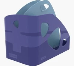 Exacompta Flexbox Vertical Sorter Recycled Bee Blue 3500383D -Office Supply Store fus 795612c