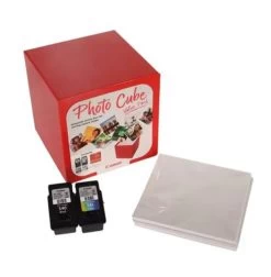 Canon® Canon Photo Cube PG-540/CL-541 Ink Cartridges/5x5inch Glossy II Photo Paper K/CMY 5225B012 -Office Supply Store fus 819217b