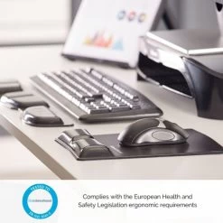 Fellowes 9183201 Crystal Keyboard Palm Support -Office Supply Store healthvcrystals fira