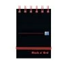 Black N' Red Wirebound Ruled Elasticated Notepad 140 Pages A7 (Pack Of 5) 400050435 -Office Supply Store jd02290