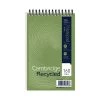 Cambridge Recycled Wirebound Reporter's Notepad 160 Pages 125 X 200mm (Pack Of 10) 100080468 -Office Supply Store jdf15002
