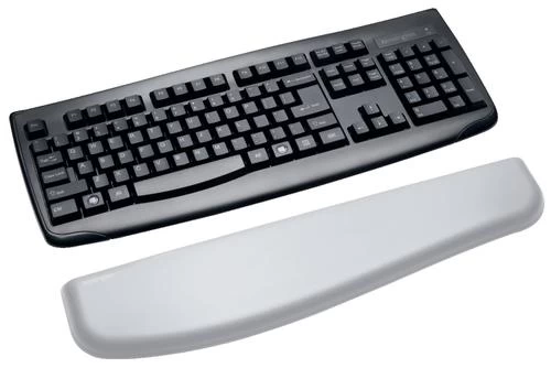 Kensington ErgoSoft Wrist Rest For Standard Keyboard - Grey 4 Kensington ErgoSoft Wrist Rest For Standard Keyboard - Grey - Image 2