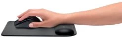 Kensington ErgoSoft Mousepad With Wrist Rest Black -Office Supply Store ke k52888eu v5