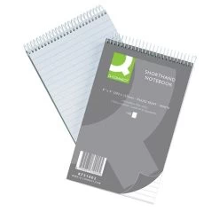 Q-Connect Feint Ruled Shorthand Notebook 300 Pages 203x127mm (Pack Of 10) 31002