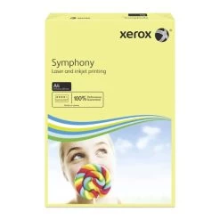 Xerox™ Xerox Symphony Pastel Tints Yellow Ream A4 Paper 80gsm 003R93975 (Pack Of 500) 003R93975 -Office Supply Store lofu mi2 003r93975 xerox symphony yellow a4 80 ream face 18201 00 20180626