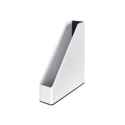 Leitz WOW Magazine File Dual Colour White/Black 53621095