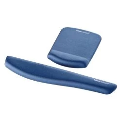 Fellowes 9287402 Plushtouch Blue Keyboard Wrist Support -Office Supply Store plushtouch blue group