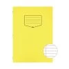 Silvine Tough Shell Exercise Book Ruled A4 Yellow (Pack Of 25) EX141 -Office Supply Store sv43569